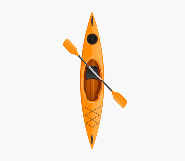 Kaya with Paddles